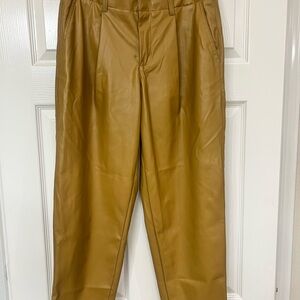 Faux Leather Pants